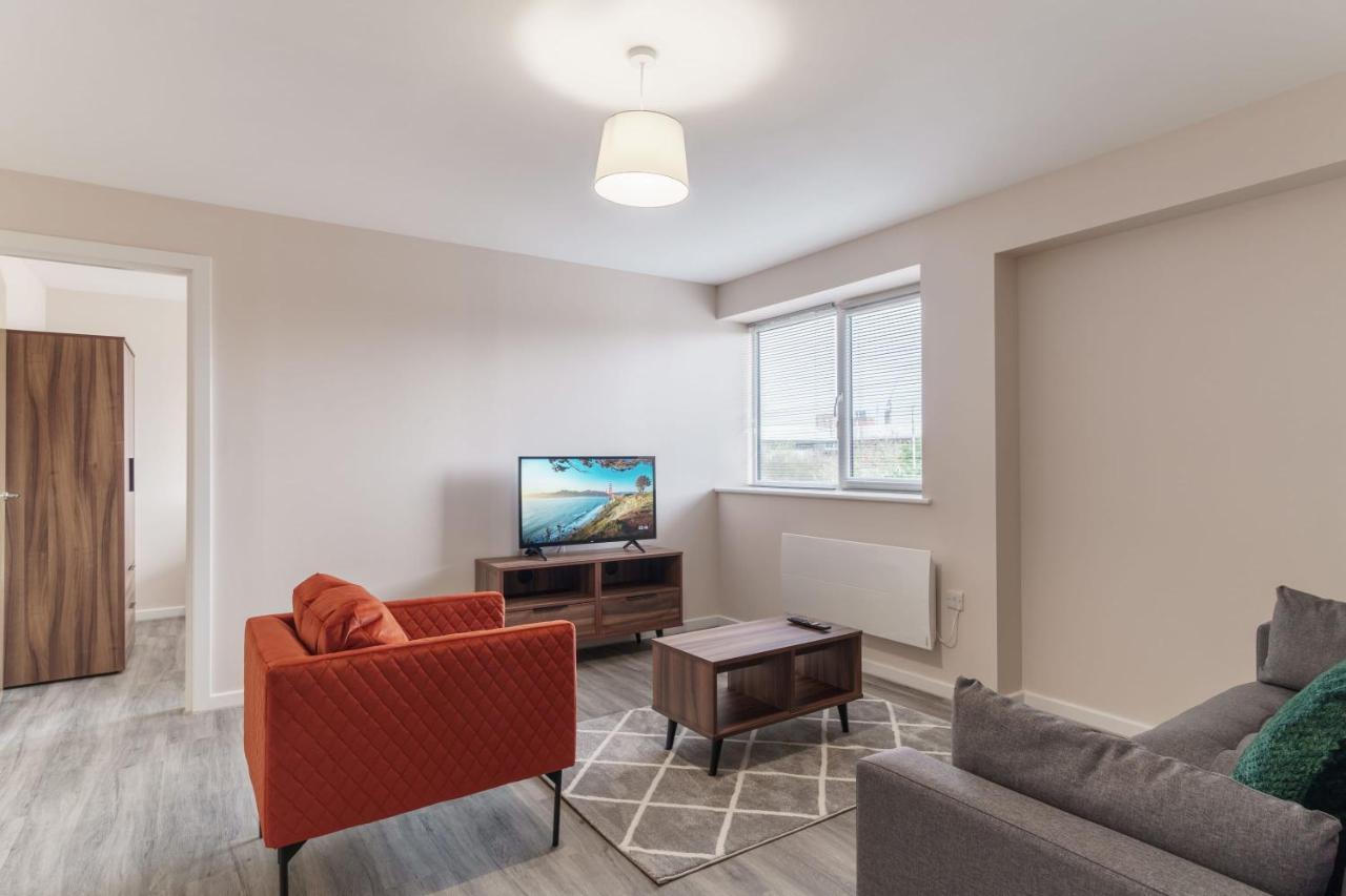 Bright 2 Bed Apartment Manchester - Sleeps 4 Exterior photo